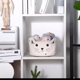 Cotton Storage office Use Living room Decorative Rectangular baskets Storage Basket-13