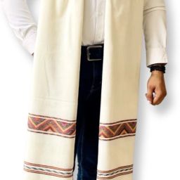 Zaria Fabs Wool Woven Men Shawl-image-71