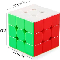 d eternal Magnity Pro 3M Cubic Cube 3x3 Magnetic Stickerless Magic Speed Cube Puzzle Game image 5