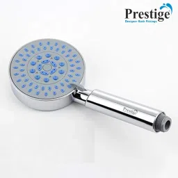 prestige 5-Function Aris ABS Hand Shower with 1.5 Meter Flexible Tube and Wall Hook Handheld image 2