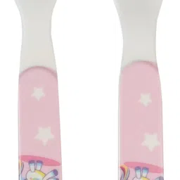 Baby Spoon and Fork Set- Melamine-image-2