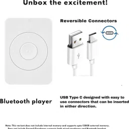 XZOR All-in-One Bluetooth MP3 Player – Auto Pairing, Speaker, Dual Mode, Up to 128GB MP3 Player image 5