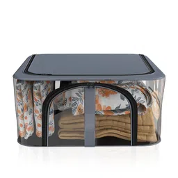Kuber Industries Grey Set of 1 Regular Drawer Organiser Organisers-10