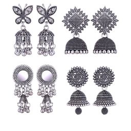 Sangria Alloy Silver-Plated Earrings-image-30