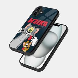 macmerise Cartoon Characters Printed iPhone 16 Back Case Mobile Accessories-1