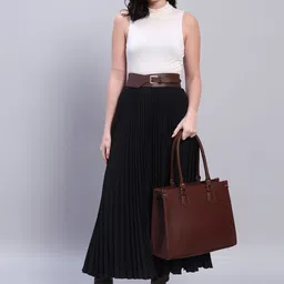 Kacko Structured Tote Bag with Quilted image 2
