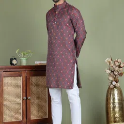 Jompers Men Regular Kurta with Pyjamas image 2