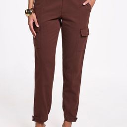 Terra Luna Women Relaxed Fit Cargos Trousers-image-34