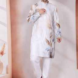 KRAFT INDIA Men Floral Printed Kurta-55