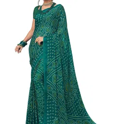 THE FASHION ATTIRE Women Bandhani Printed Sarees-picture-17