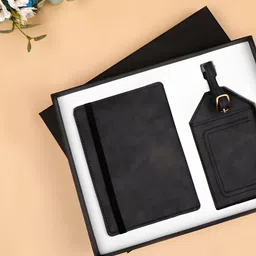 Archies Black Passport & ID Keeper Gift Set-image-97