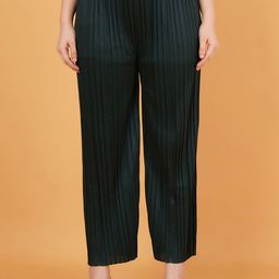 Mast & Harbour Women Relaxed Fit Mid-Rise Trousers-picture-44