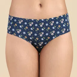 &CIRCUS Women Blue Floral Printed 4-Way Stretch Airsoft Bare Hipster Briefs-IEHBAS_1PK_WD-image-97