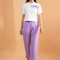 BAESD Round Neck T-Shirt With Trousers-picture-53