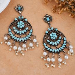STYYO Contemporary Chandbalis Earrings-26