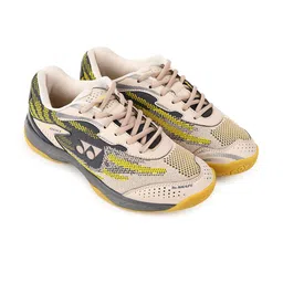 YONEX Unisex Textured Round Toe Lace Ups Badminton Non-Marking Sports Shoes-picture-19