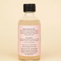 The Bare Bar Rose & Oats Calming, Hydrating & Exfoliating Body Wash- 200 ml image 2