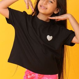 Anthrilo Girls Printed Applique T-shirt-picture-22