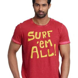 Masculino Latino Men Bio Finish Typography Printed Round Neck Cotton T-shirt-picture-25