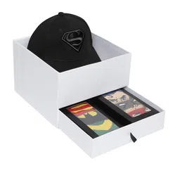 Balenzia x WB Men Superman Cap & Pack of 6 Socks Accessory Gift Set-picture-13