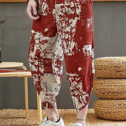 KPOP Men Printed Original Trousers-image-63