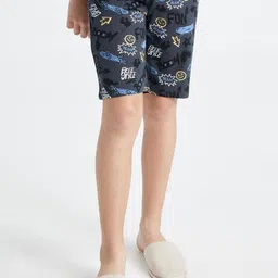 DeFacto Boys Conversational Pure Cotton Night Suit-picture-41