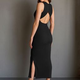 SASSAFRAS Bodycon Midi Dress-picture-43