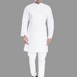 DIVISIVE Men Regular Kurta with Pyjamas-image-46