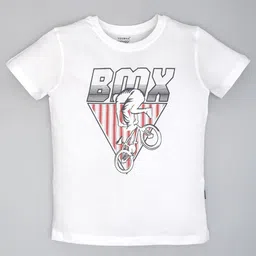 YOUMAA Boys Bio Finish Graphic Printed Round Neck Pure Cotton T-shirt-image-22