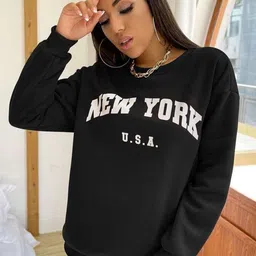 KASHIAN Women Printed Pullover Sweatshirt-picture-6
