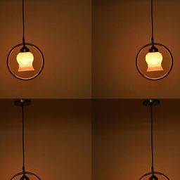 SOMIL Printed Glass Cylinder Ceiling Lamps-image-63