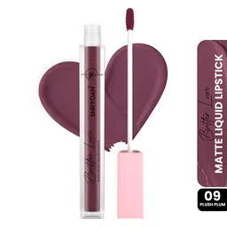 SHRYOAN Butter Luxe Satin Matte Liquid Lipstick-6ml-Plush Plum-49