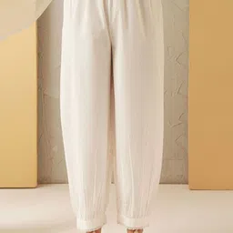 JAYPORE Women Loose Fit Pure Cotton Salwar-image-86