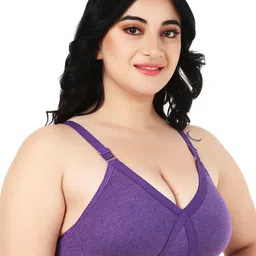 Designer Bugs Women Plus Size Full Coverage Non-Wired Bra-24