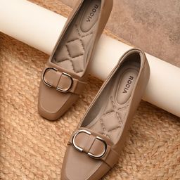 Rocia Work Block Pumps with Buckles-39