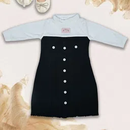 we11 Colourblocked Denim A-Line Dress-picture-20