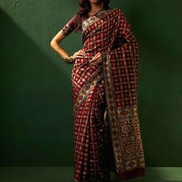 DIVASTRI Woven Design Designer Banarasi Saree-picture-28