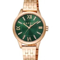 ESPRIT Pointy Women Embellished Dial & Stainless Steel Straps Analogue Watch ES1L259M6075-image-72