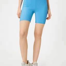 Koton Women High-Rise Above Knee-Length Tights-image-60