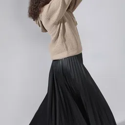 Vero Moda Women Solid Self Design Winter Pullover-image-67