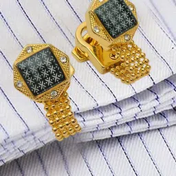 Curren Geometric Cufflink-43