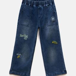 Blue Giraffe Boys Relaxed Fit Mid-Rise Highly Distressed Stretchable Jeans-image-48