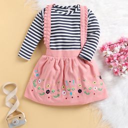 Toonyport Striped Fit & Flare Dress-image-56