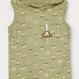 Juniors by Lifestyle Boys Graphic Printed Hooded Regular Fit Pure Cotton T-Shirt-39