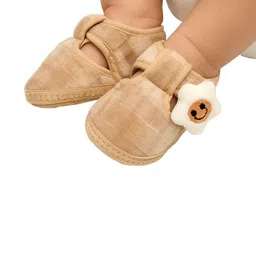 NESKA MODA Unisex Kids Cotton Booties-picture-2