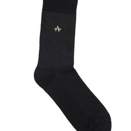 Arrow Men Self Design Pure Cotton Calf-Length Socks-picture-5