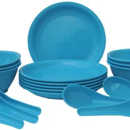 Plate, Bowl, Spoon Serving Set-10