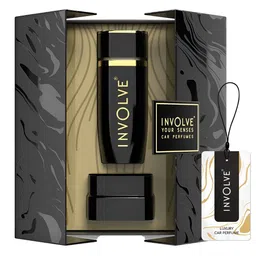 INVOLVE Onxy Gold Long-Lasting Fragrance Car Air Freshener 90 ml-image-4
