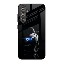 QRIOH Car In Dark Printed Samsung Galaxy F55 5G Silicone Back Case-image-92