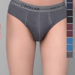 Dollar Bigboss Boys Pack Of 10 Assorted Seamless Basic Briefs-46